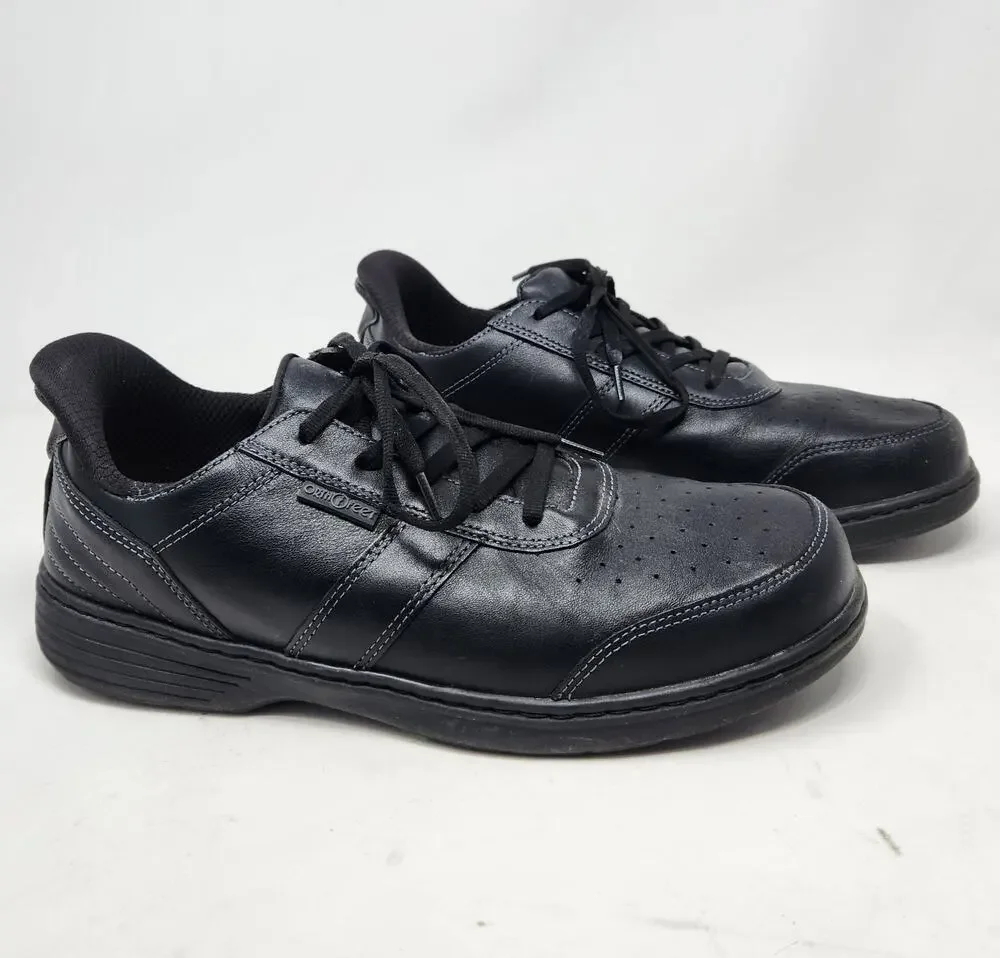 Orthofeet Pierre Walking Shoes Sz 12 Medium Black 20218 Hands Free Slip Comfort